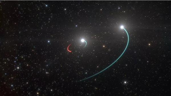 科学家发现的黑洞（图源CNET）